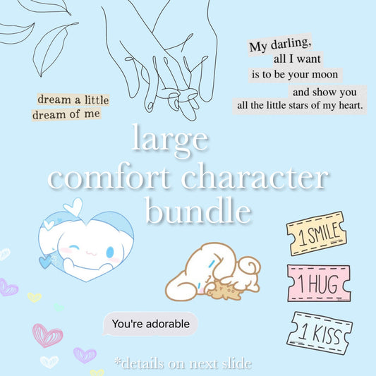 large comfort character bundle